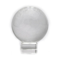 Куля кришталевий з голограмою (8см)