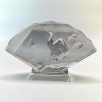 Crystal fan (19x27 cm)