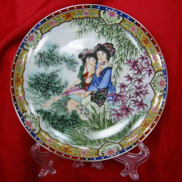 Plate on a stand "Chinese" (20cm) (ny-sv1965)