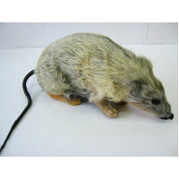 Rat (natural fur) (30x8x7 cm)