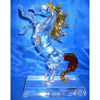 Конь хрустальный (24см)