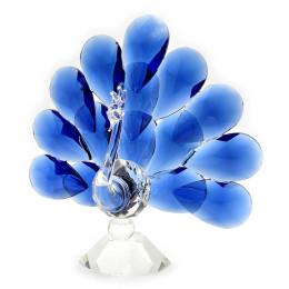 Павлин хрустальный (15 см)