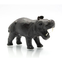 Hippopotamus leather (8x12,5x3 cm)(4