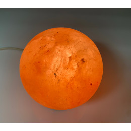 Соляная лампа "Шар"  (15х 15,5 см)(Гималайская соль)