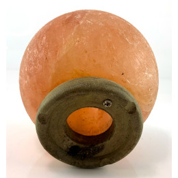 Соляная лампа "Шар"  (15х 15,5 см)(Гималайская соль)