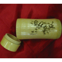 Банка для чая бамбук