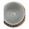 DISCOUNT Porcelain set (SCS109-5) "Dark blue" (110 ml) (h-5.2 cm, d-5.3 cm, saucer d-11 cm)