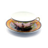 Cup + saucer porcelain (150ml)(SBS112-4) 