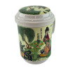 Tea cup with sit (330ml.)(BFC77)(h-13cm, d-7,5cm)