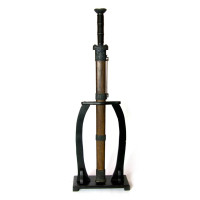 chinese sword on a stand