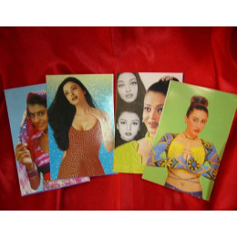 Postcards of Indian artists in assortment