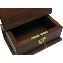 Скринька рожеве дерево "Книга" (15х10х4, 4 см) (6 