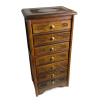 Rosewood chest of drawers (80x39x27 cm)