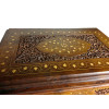 Rosewood chest of drawers (80x39x27 cm)