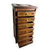 Rosewood chest of drawers (80x39x27 cm)