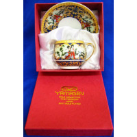 Porcelain set (SCS86-5) 1 cup + 1 saucer 