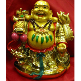 Хотей с драконом золото