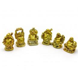 Хотеи каменная крошка "золото" (набор 6шт)(h-5см упаковка 25х7,5х3 см)
