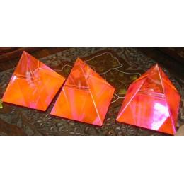 Пирамида хрустальная "Гороскоп" (5см)