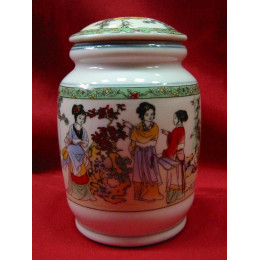 Банка для чая керамическая