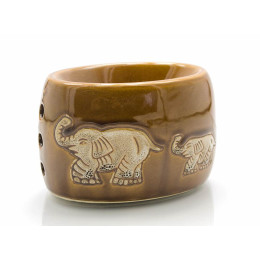 Aroma lamp "Elephant Family" (7.3x11.5x7.2 cm)
