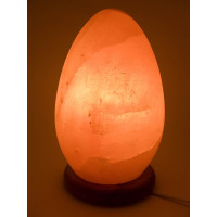 Соляная лампа (S-012) "Яйцо" (20х11 см) (8 шт ящ.)(Гималайская соль)