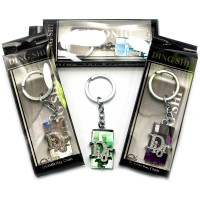 Keychain with rhinestones (Y) 