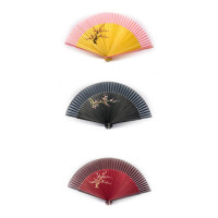 Fan silk + bamboo long in a case (21 cm)