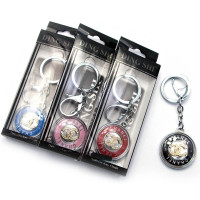 Keychain with rhinestones (Y) 