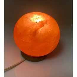 Соляная лампа "Шар"  (14х 14 см)(Гималайская соль)