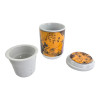 Teacup with strainer (230 ml) (SFC161-6) "Girls" (h-11 cm, d-6.5 cm)