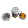 Teacup with strainer (230 ml) (SFC161-6) "Girls" (h-11 cm, d-6.5 cm)