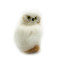 Сова (натуральне хутро) (9х6х4, 5 см)