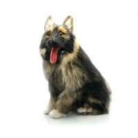 Собака (натуральне хутро) (26х22х10 см)