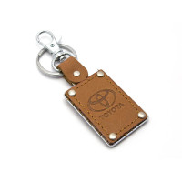 Брелок кожаный (AK) "Toyota"