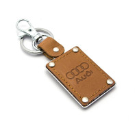 Брелок кожаный (AK) "Audi"