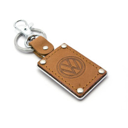 Keychain leather (AK) "Volkswagen"