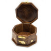 Box rosewood (8 sides) (14x14x9 cm) (6 