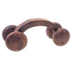 Rosewood massager (4 wheels)(16x8x7 cm)