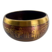 DISCOUNT Singing bowl with a pattern (d-13.5, h-7 cm)