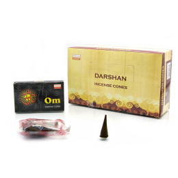 Om (Darshan)(12/pack) cones