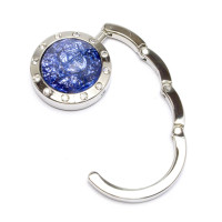 Bag holder for women's handbag "Crystal" with rhinestones