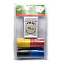 Покерный набор в блистере (колода карт,136 фишек)(25,5х15,5х4 см)