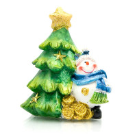 Сніговик під ялинкою (4 шт / уп) (8,5х6,5х6 см)