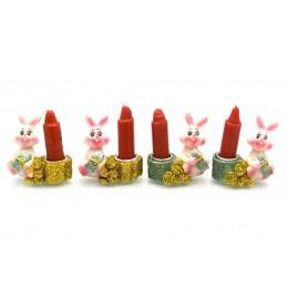 Кролик со свечей (8 шт/уп)(4,5х4,5х2,5 см)
