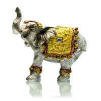 Colored elephant (7.5x10x4.5 cm)