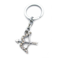 Keychain with rhinestones (S) 