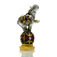 Слон на шаре (6 шт/уп)(9х4х3 см)