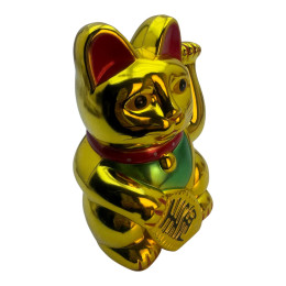 УЦІНКА: Кішка Манекі-неко махає лапою пластик (14,5 х9, 5х9 см)