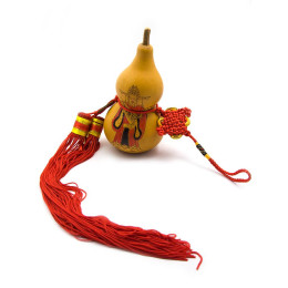 Pumpkin-gourd pendant (50x6.5x6.5 cm)